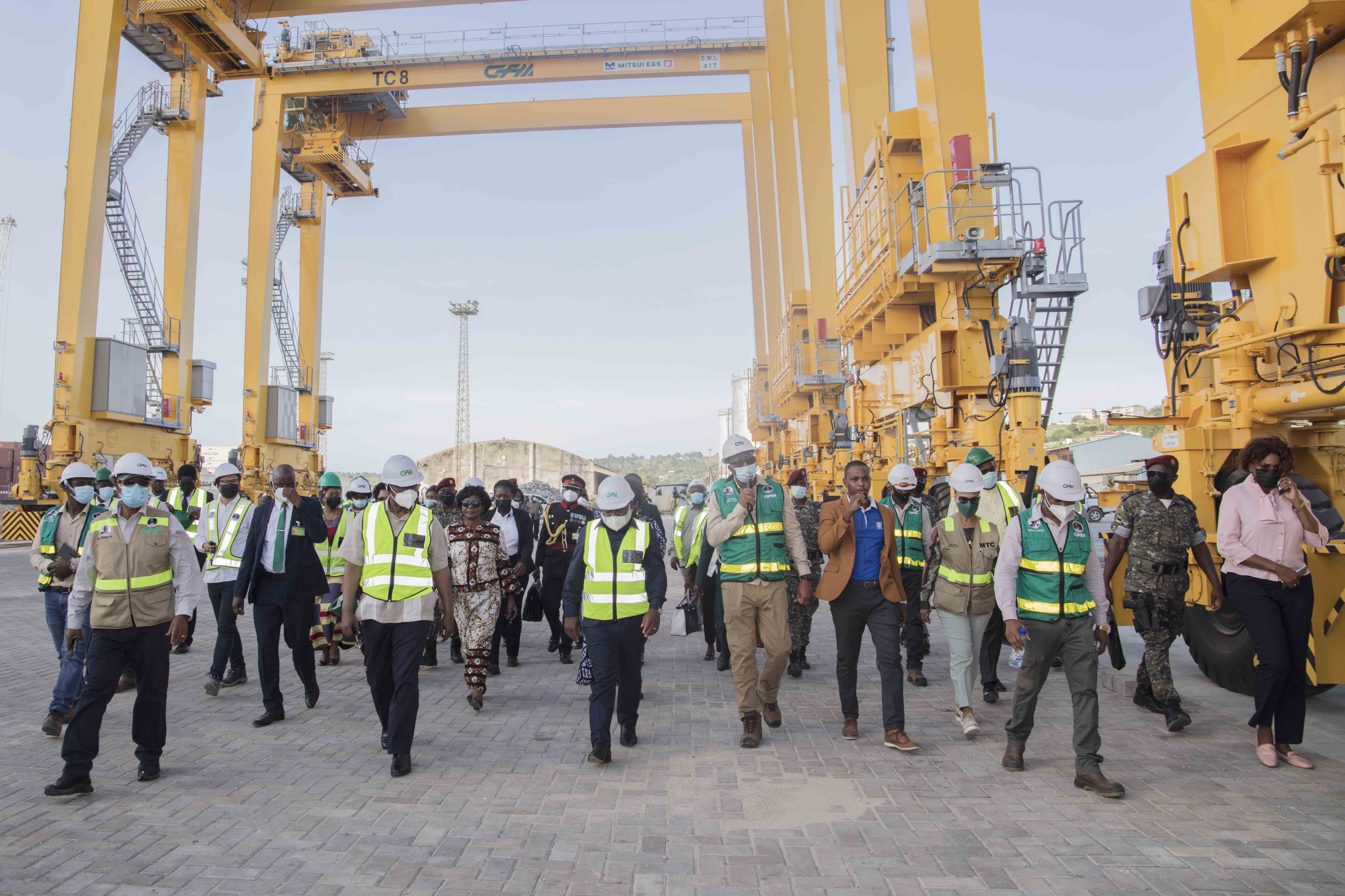 Visita PR Malawi ao Porto de Nacala Abril 2022 2