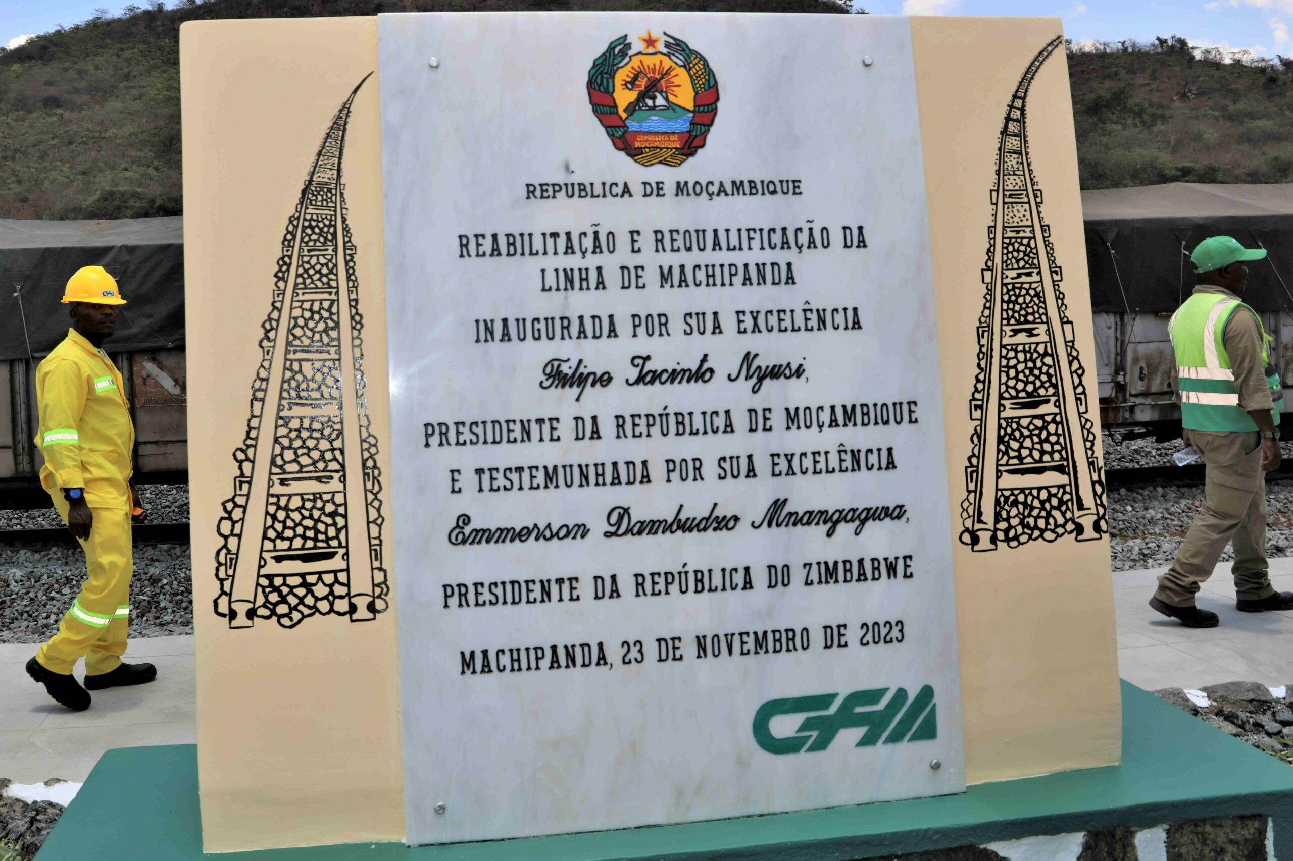 Presidente da República Inaugura as Obra de Reabilitação e Requalificação da Linha de Machipanda